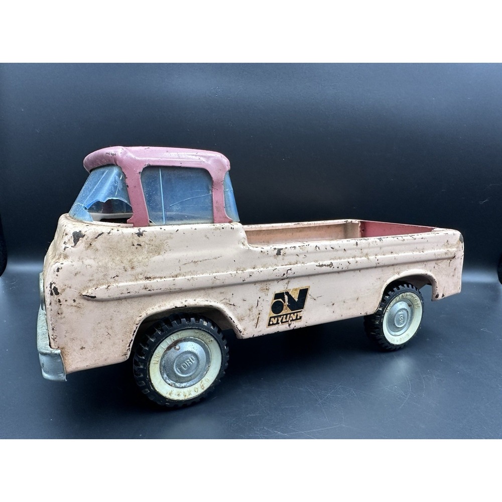 Vintage Nylint Ford Econoline Pickup Truck Steel Metal Toy